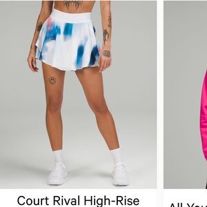 Lululemon Court Rival Skirt